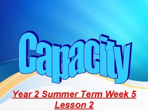 Year 2 Summer Term Week 5 Lesson 2