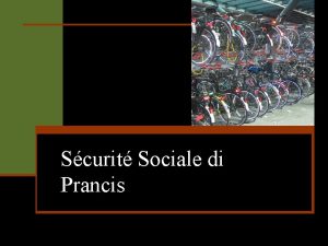 Scurit Sociale di Prancis Konsep La scurit sociale