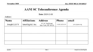 November 2020 doc IEEE 802 11 201602 r