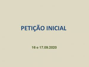 PETIO INICIAL 16 e 17 09 2020 Parte