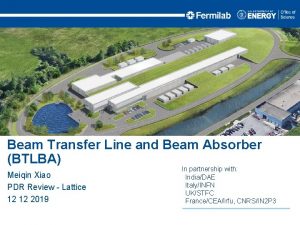 Beam Transfer Line and Beam Absorber BTLBA Meiqin
