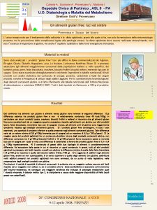 Regione Siciliana Composizione bromatologica Pasta di RISO 4