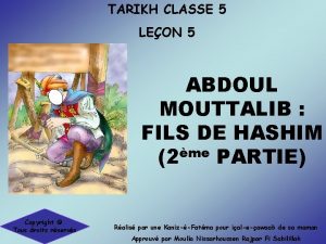 TARIKH CLASSE 5 LEON 5 ABDOUL MOUTTALIB FILS