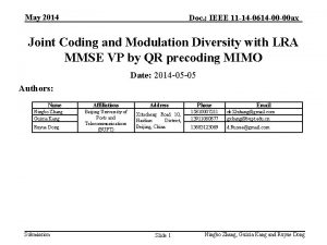 May 2014 Doc IEEE 11 14 0614 00