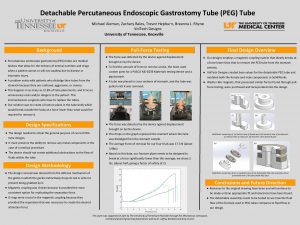 Detachable Percutaneous Endoscopic Gastrostomy Tube PEG Tube Michael