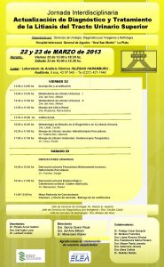 Jornada Interdisciplinaria Actualizacin de Diagnstico y Tratamiento de