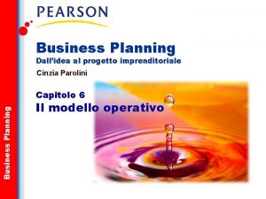 Business Planning Dallidea al progetto imprenditoriale Cinzia Parolini