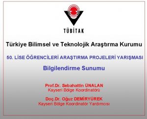 Trkiye Bilimsel ve Teknolojik Aratrma Kurumu 50 LSE