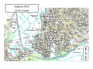 Sudbury 2014 Test Pit Locations 7 31 32