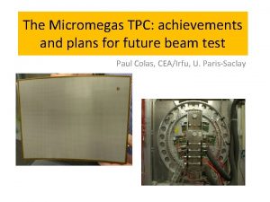 The Micromegas TPC achievements and plans for future