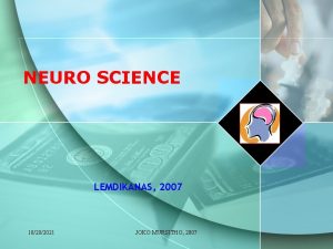 NEURO SCIENCE LEMDIKANAS 2007 10202021 JOKO MURSITHO 2007