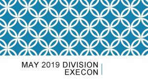 MAY 2019 DIVISION EXECON BRIGADA ESKWELA 2019 REGIONAL