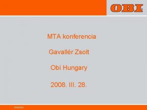 MTA konferencia Gavallr Zsolt Obi Hungary 2008 III