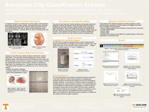 Aneurysm Clip Classification Scheme Dandy Clip Innovations Caroline