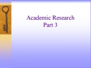 Academic Research Part 3 Clause 1 Santa Clause