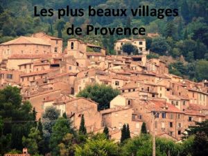 Les plus beaux villages de Provence Uss par