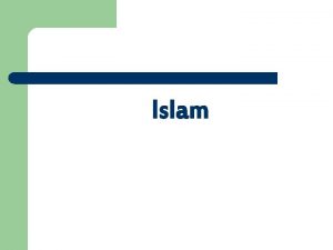 Islam PreIslamic Arabian Religion The story of the