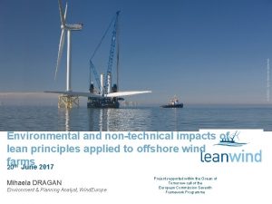 Environmental and nontechnical impacts of lean principles applied