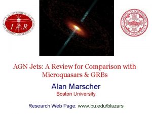 AGN Jets A Review for Comparison with Microquasars