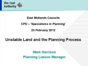 East Midlands Councils CPD Specialisms in Planning 23