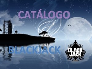 CATLOGO BLACKJACK FABADA ASTURIANA Precio 3 rac 9