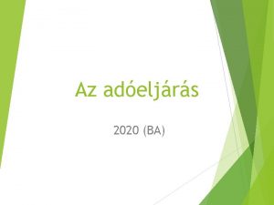 Az adeljrs 2020 BA Szablyozs 2017 vi CLI