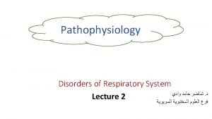 Respiratory distress syndrome RDS Respiratory distress syndrome is