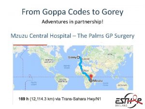 From Goppa Codes to Gorey Adventures in partnership