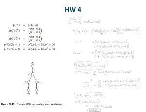 HW 4 Nonparametric Bayesian Models Parametric Model Fixed