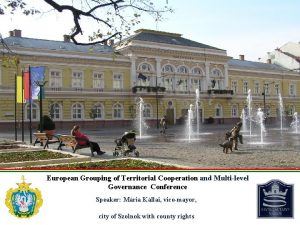 European Grouping of Territorial Cooperation and Multilevel Governance