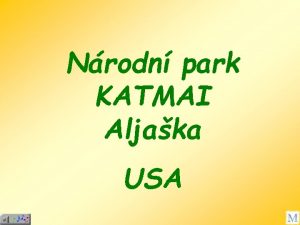 Nrodn park KATMAI Aljaka USA U S Nrodn