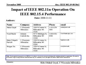 doc IEEE 802 19 0830 r 2 November