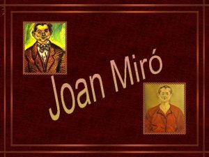 Joan Mir i Ferr pintor escultor e ceramista