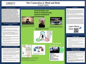 The Connection to Mind and Body Terina R