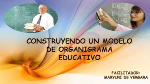 CONSTRUYENDO UN MODELO DE ORGANIGRAMA EDUCATIVO FACILITADOR MARYURI