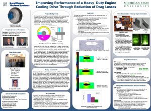 Improving Performance of a Heavy Duty Engine Cooling