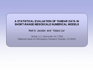 A STATISTICAL EVALUATION OF TAMDAR DATA IN SHORTRANGE