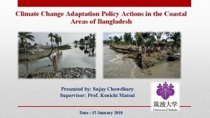 Climate Change Adaptation Policy Actions in the Coastal