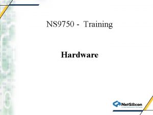NS 9750 Training Hardware USB 2 0 USB