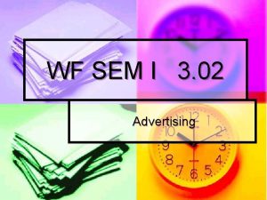 WF SEM I 3 02 Advertising Terms Advertising