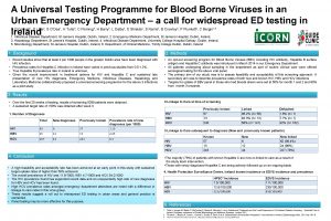 A Universal Testing Programme for Blood Borne Viruses