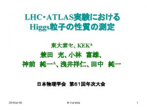 Introduction Outline LHCATLAS Higgs production and decay VBF