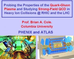 Probing the Properties of the QuarkGluon Plasma and