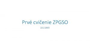 Prv cvienie ZPGSO 22 2 2015 Cvienia Grafick