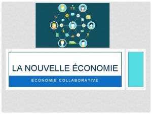 LA NOUVELLE CONOMIE ECONOMIE COLLABORATIVE LES POINTS DE