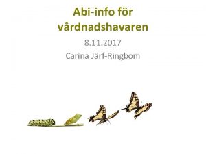 Abiinfo fr vrdnadshavaren 8 11 2017 Carina JrfRingbom