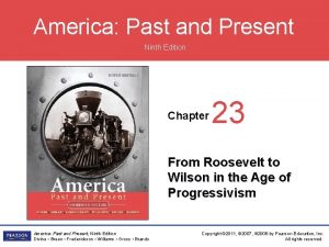 America Past and Present Ninth Edition Chapter 23