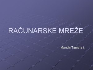 RAUNARSKE MREE Mandi Tamara I 4 Raunari se