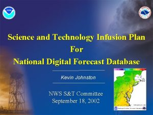 Science and Technology Infusion Plan For National Digital