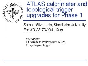 ATLAS calorimeter and topological trigger upgrades for Phase